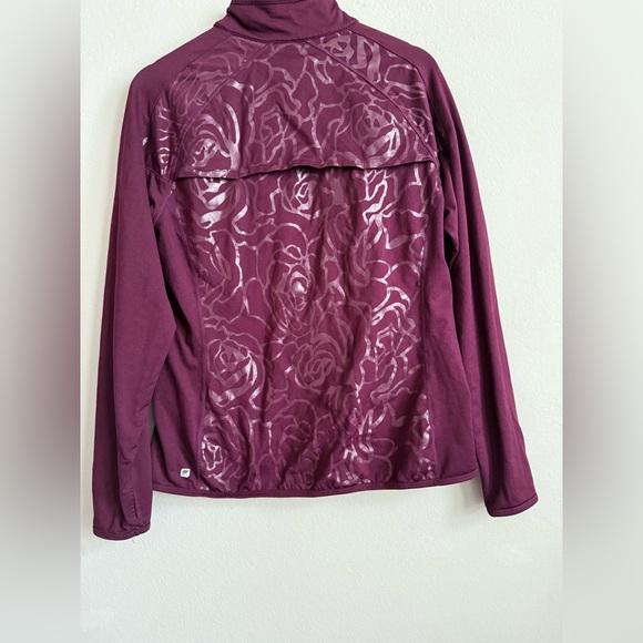 Fabletics Deep Maroon Jacket - Picture 3 of 6